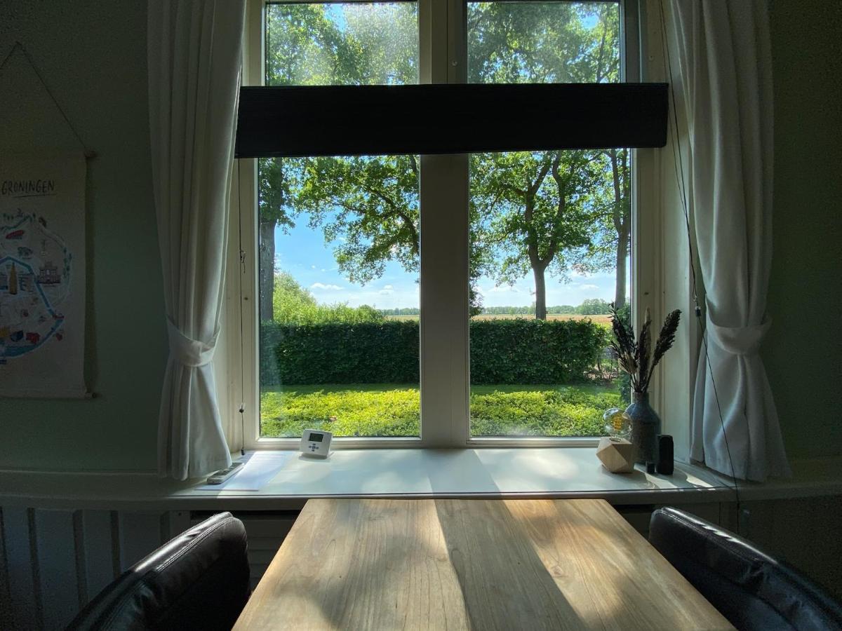 Kindvriendelijk Appartement De Hooge Stukken Onder De Rook Van Groningen Eelde-Paterswolde Eksteriør bilde